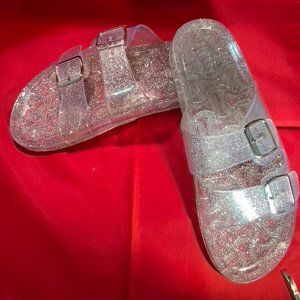Glitter Slides  8 1/2